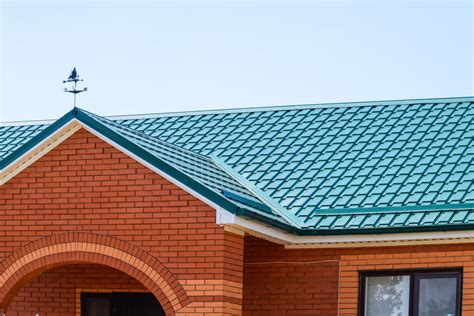 metal roof on masonry house|brick house metal roof ideas.